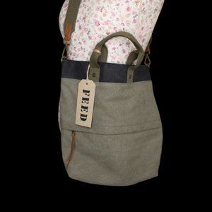 NWT FEED CANVAS GO-TO BAG